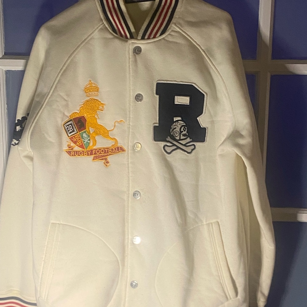 Polo Ralph Lauren White rugby Jacket